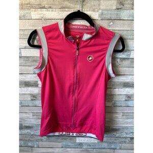 Castillo vest pink gray girl’s size XL